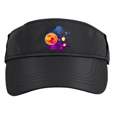 Solar System Planets For Astronomy And Space Geeks Adult Drive Performance Visor