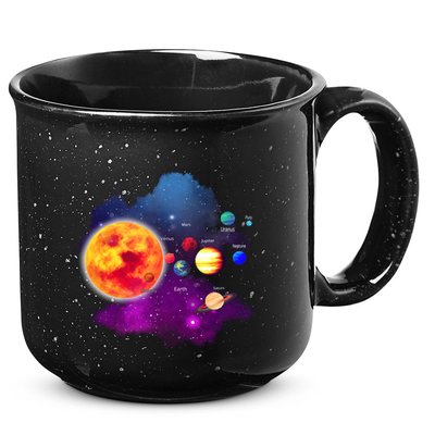 Solar System Planets For Astronomy And Space Geeks 15oz Campfire Ceramic Mug