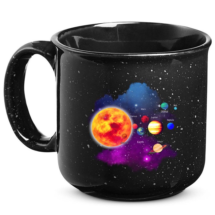 Solar System Planets For Astronomy And Space Geeks 15oz Campfire Ceramic Mug