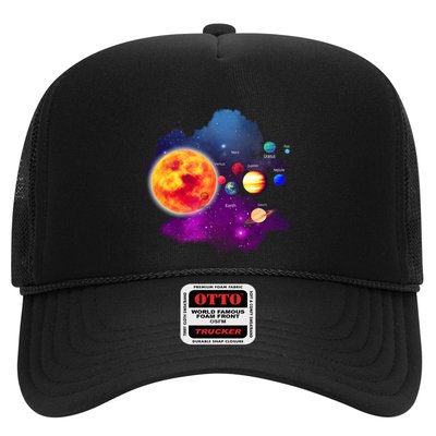 Solar System Planets For Astronomy And Space Geeks Trucker Hat
