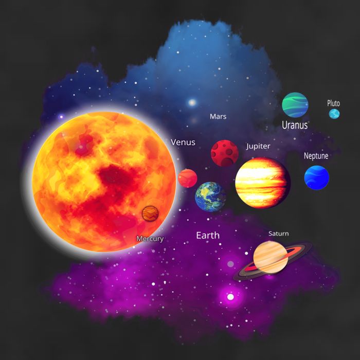 Solar System Planets For Astronomy And Space Geeks Trucker Hat