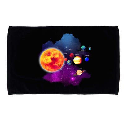 Solar System Planets For Astronomy And Space Geeks Microfiber Hand Towel