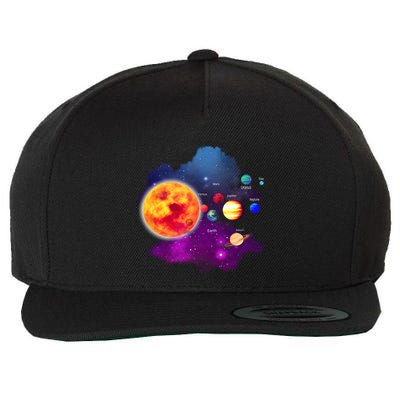 Solar System Planets For Astronomy And Space Geeks Wool Snapback Cap