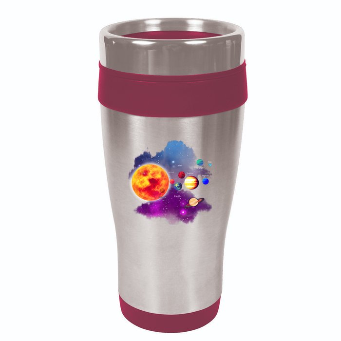 Solar System Planets For Astronomy And Space Geeks 16oz Travel Tumbler