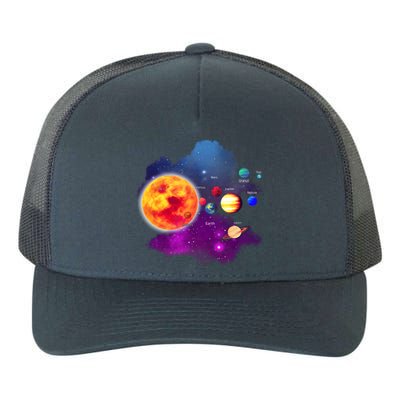 Solar System Planets For Astronomy And Space Geeks Yupoong Adult 5-Panel Trucker Hat