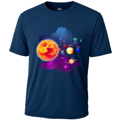Solar System Planets For Astronomy And Space Geeks Performance Shirt