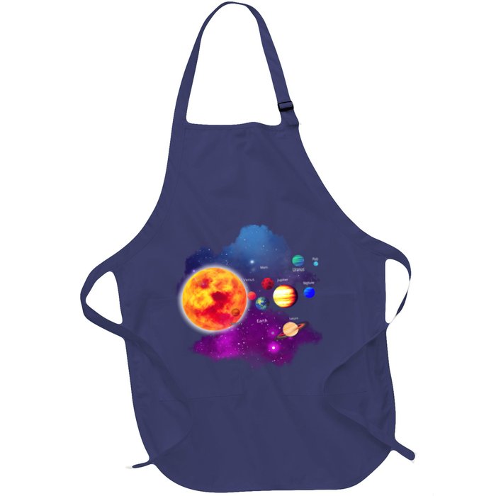 Solar System Planets For Astronomy And Space Geeks Apron
