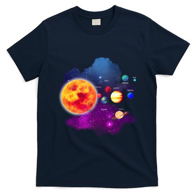 Solar System Planets For Astronomy And Space Geeks T-Shirt
