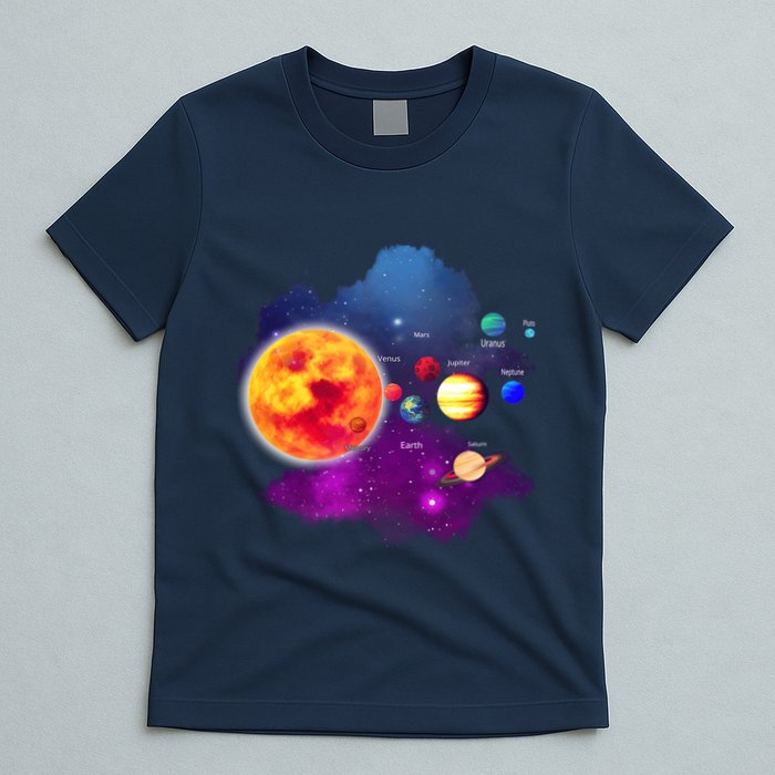 Solar System Planets For Astronomy And Space Geeks T-Shirt