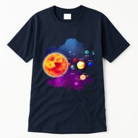 Solar System Planets For Astronomy And Space Geeks Tall T-Shirt
