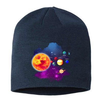 Solar System Planets For Astronomy And Space Geeks Sustainable Beanie