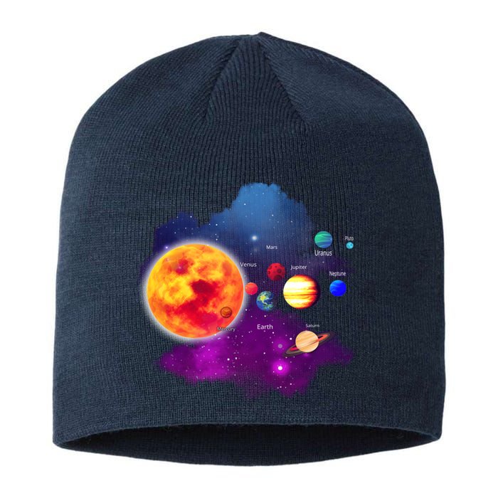 Solar System Planets For Astronomy And Space Geeks Sustainable Beanie