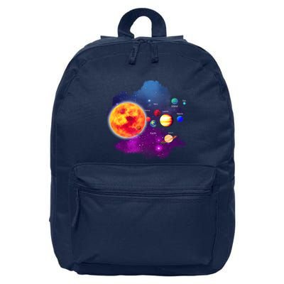 Solar System Planets For Astronomy And Space Geeks 16 in Basic Backpack