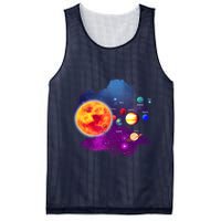 Solar System Planets For Astronomy And Space Geeks Mesh Reversible Basketball Jersey Tank
