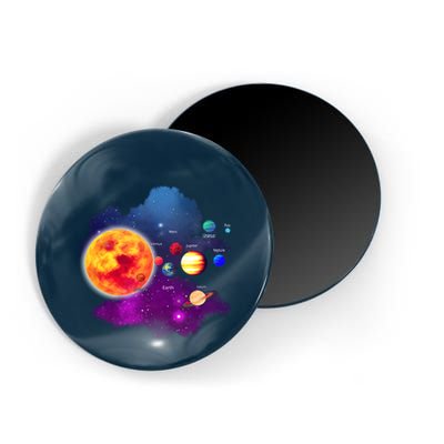 Solar System Planets For Astronomy And Space Geeks Magnet