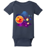 Solar System Planets For Astronomy And Space Geeks Baby Bodysuit