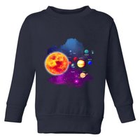 Solar System Planets For Astronomy And Space Geeks Toddler Sweatshirt