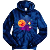 Solar System Planets For Astronomy And Space Geeks Tie Dye Hoodie