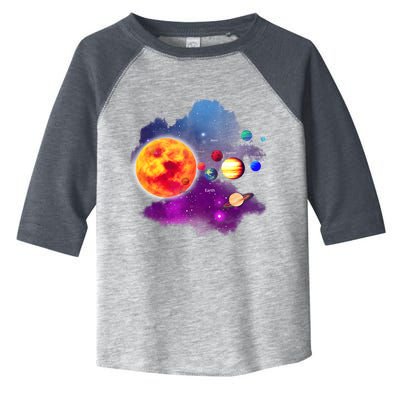 Solar System Planets For Astronomy And Space Geeks Toddler Fine Jersey T-Shirt