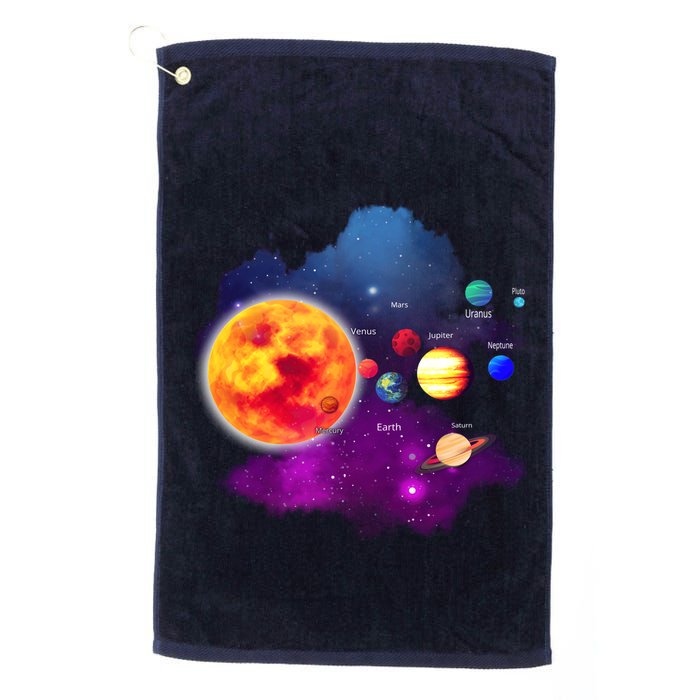Solar System Planets For Astronomy And Space Geeks Golf Towel