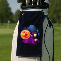 Solar System Planets For Astronomy And Space Geeks Golf Towel