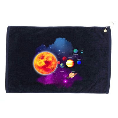 Solar System Planets For Astronomy And Space Geeks Grommeted Golf Towel