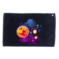 Solar System Planets For Astronomy And Space Geeks Grommeted Golf Towel