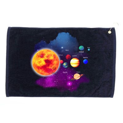 Solar System Planets For Astronomy And Space Geeks Grommeted Golf Towel