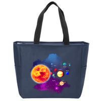 Solar System Planets For Astronomy And Space Geeks Zip Tote Bag