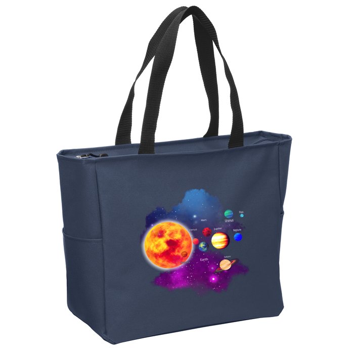 Solar System Planets For Astronomy And Space Geeks Zip Tote Bag