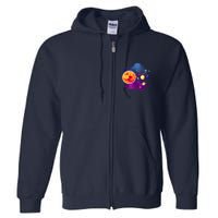 Solar System Planets For Astronomy And Space Geeks Full Zip Hoodie