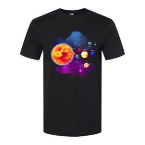 Solar System Planets For Astronomy And Space Geeks Softstyle CVC T-Shirt