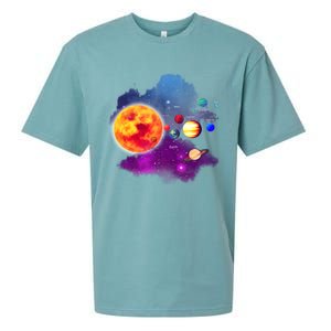 Solar System Planets For Astronomy And Space Geeks Sueded Cloud Jersey T-Shirt