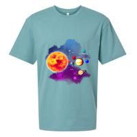 Solar System Planets For Astronomy And Space Geeks Sueded Cloud Jersey T-Shirt