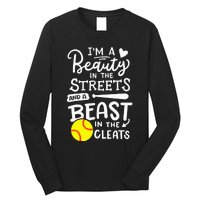 Softball Softball Player Long Sleeve Shirt