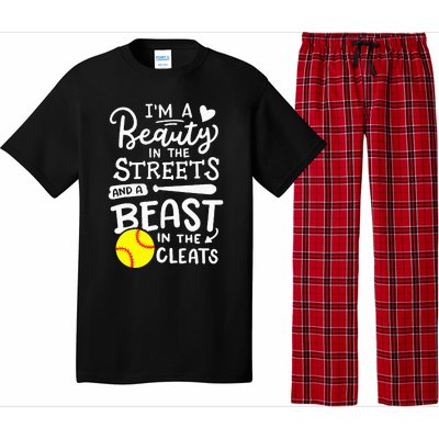 Softball Softball Player Pajama Set