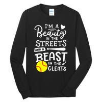 Softball Softball Player Tall Long Sleeve T-Shirt