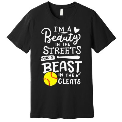 Softball Softball Player Premium T-Shirt