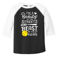 Softball Softball Player Toddler Fine Jersey T-Shirt