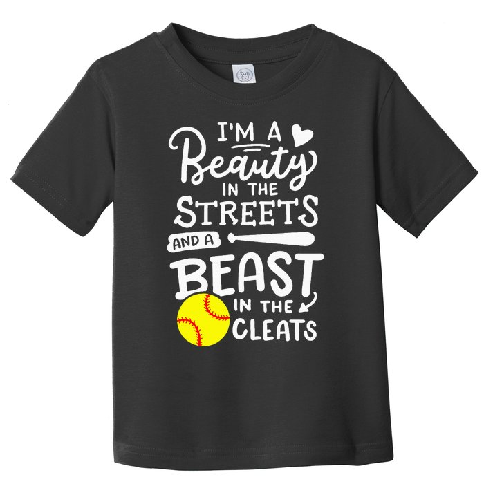 Softball Softball Player Toddler T-Shirt