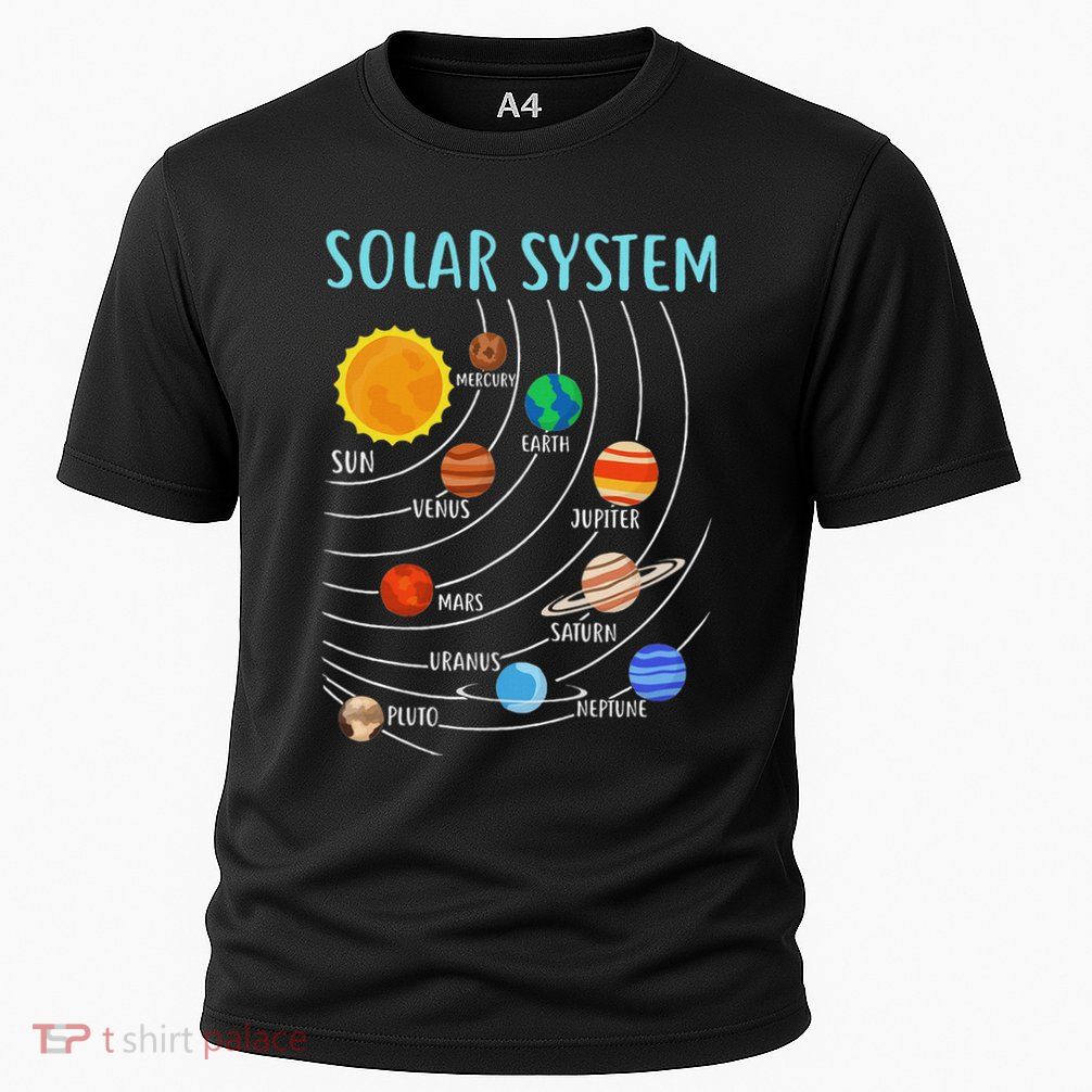 Solar System Planets Science Space Stem Performance Shirt