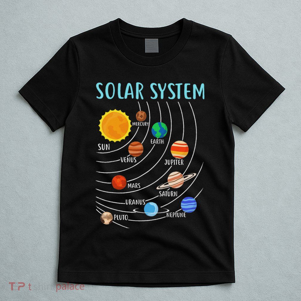 Solar System Planets Science Space Stem T-Shirt