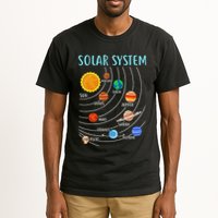 Solar System Planets Science Space Stem Tall T-Shirt