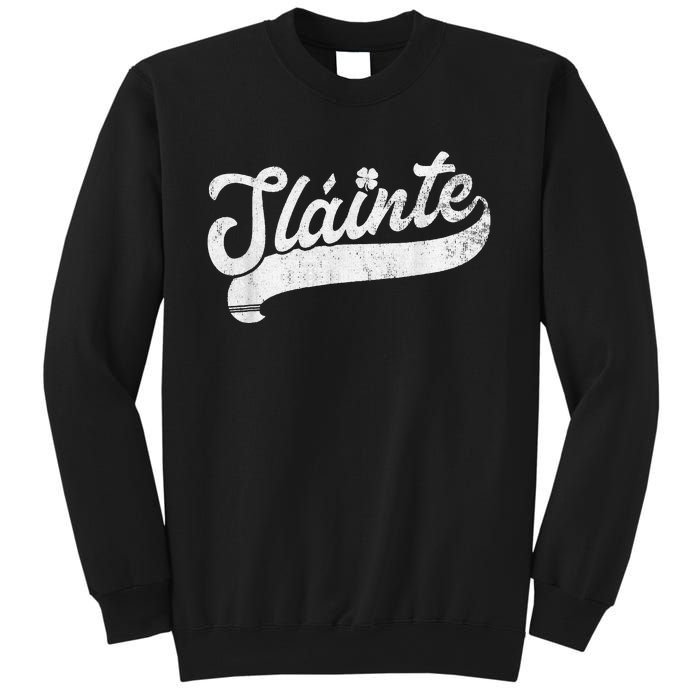 Slainte St Patrick's Day Saint Paddy's Irish Drinking Gift Sweatshirt