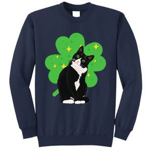 St. Saint Patrick's Day Tuxedo Cat WoCostume Sweatshirt