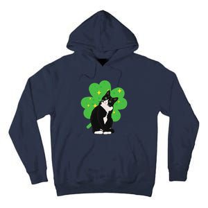 St. Saint Patrick's Day Tuxedo Cat WoCostume Tall Hoodie