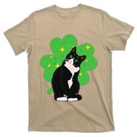 St. Saint Patrick's Day Tuxedo Cat WoCostume T-Shirt