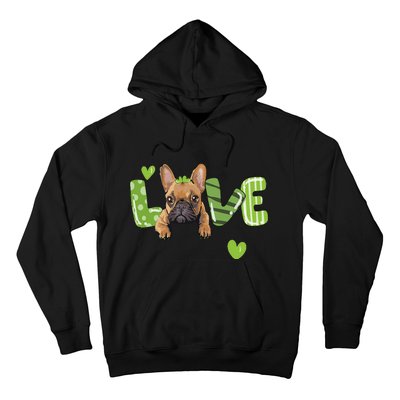 Saint St. Patrick's Day Gift French Bulldog Frenchie Lovers Hoodie