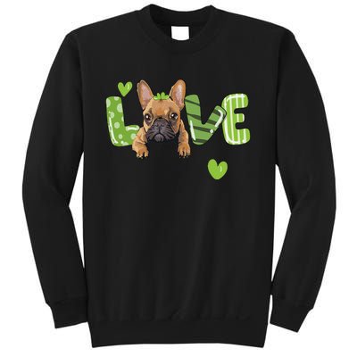 Saint St. Patrick's Day Gift French Bulldog Frenchie Lovers Sweatshirt