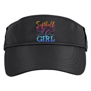 Softball Softball Player Softball Girl Adult Drive Performance Visor